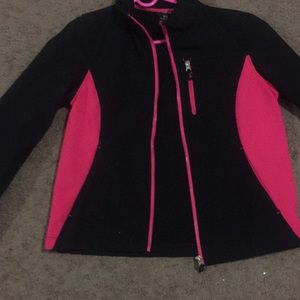 Black and pink Jacket (waterproof)